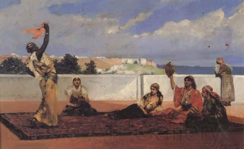 Benjamin Constant La Danse du foulard (mk32) Spain oil painting art